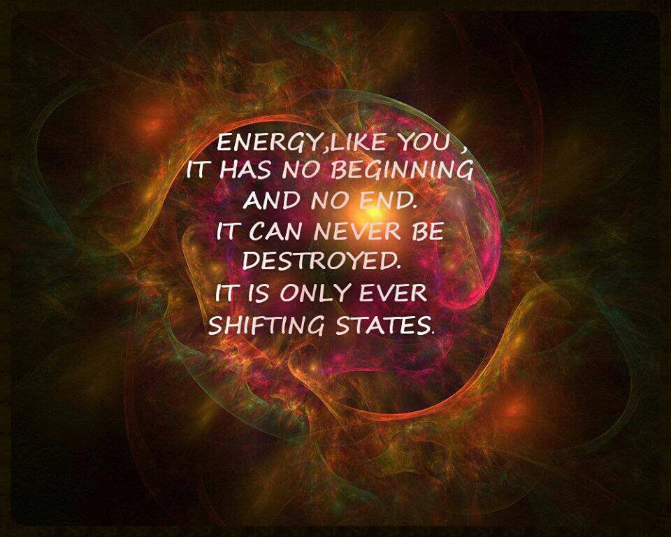 energy cannot be destroyed